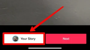 Tap On “Your Story” | Delete Stories On Tiktok