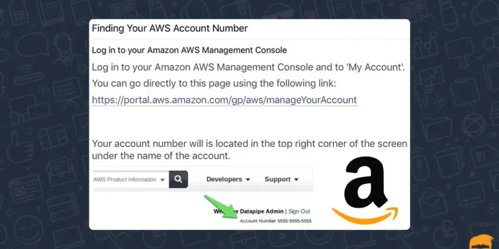 How do i find my amazon account number