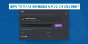How To Make Someone a Mod on Discord