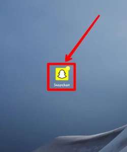 Step 1 Open Snapchat App