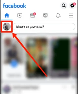 Step 2 Click on your Profile Picture