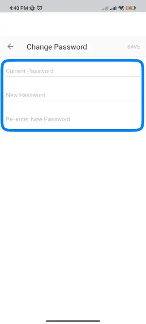 Enter a New Password -Reset Kik Password Without Email