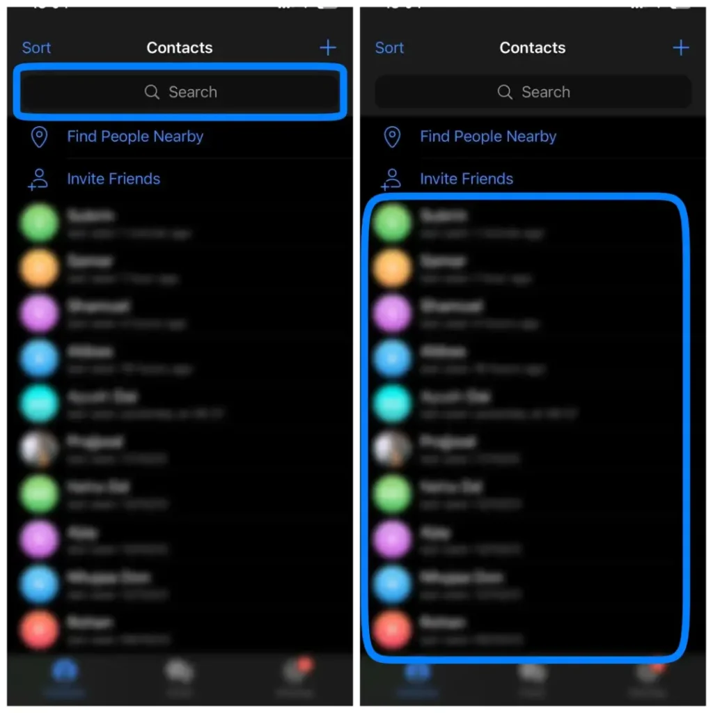 Step 2_ IOS-[Choose the Contact You Want to Remove]