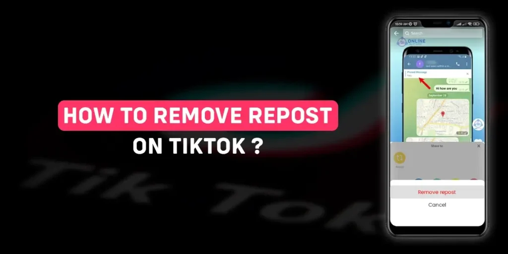 How To Remove Repost On TikTok