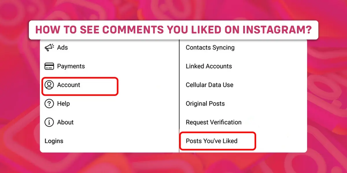 How to see comments you liked on Instagram