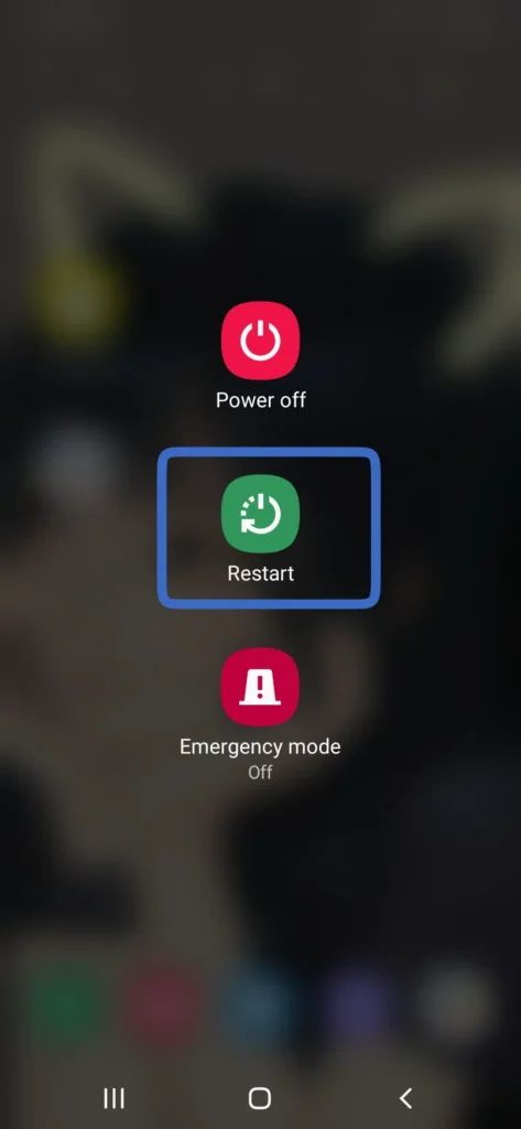 8. Restart Your Device