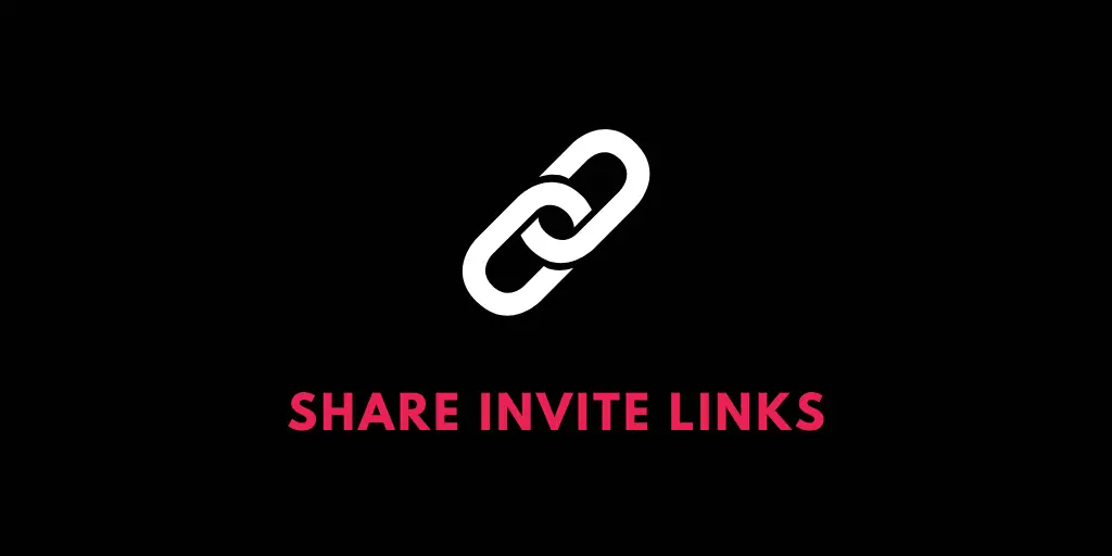 Share Invite Links