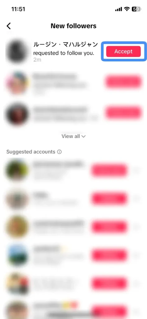 Choose To Accept Or Decline Follow Request On TikTok