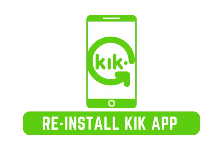 Re-install Kik App