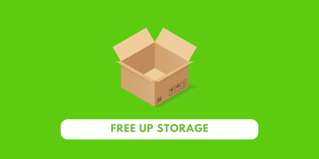 Free up storage