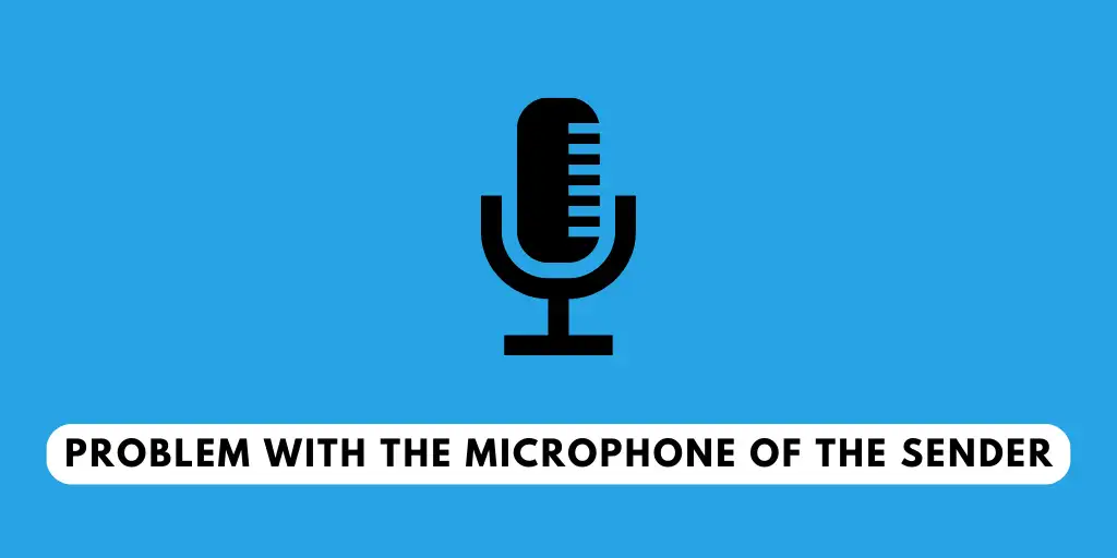 Problem With The Microphone Of The Sender | Telegram Voice Messages Not Working
