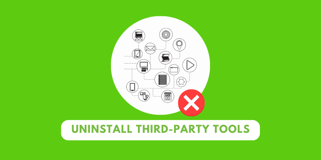 Uninstall Third-Party Tool Or Non-Default Keyboard