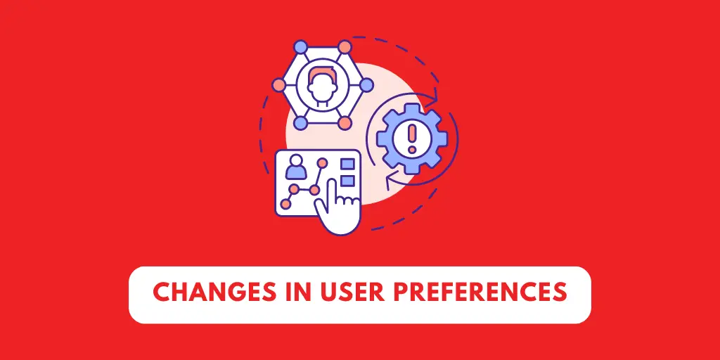 Changes In User Preferences