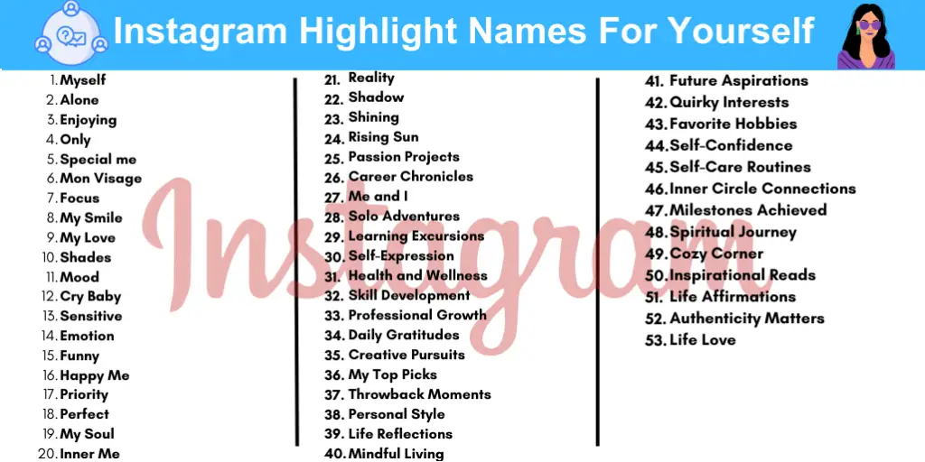 1555-cool-and-aesthetic-names-for-instagram-highlight-with-examples