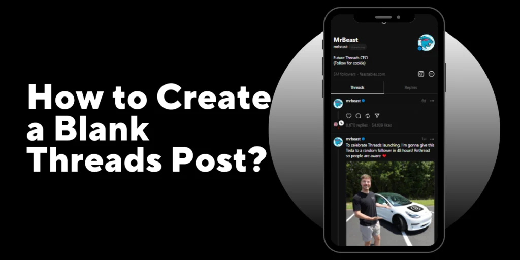 How to Create a Blank Threads Post