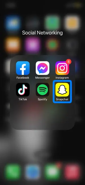 Launch Snapchat