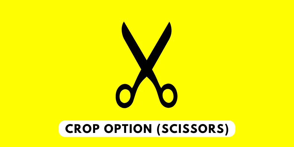 Crop Option (Scissors)