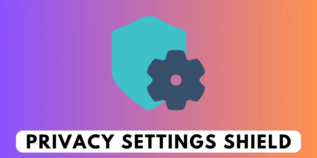 Privacy Settings Shield