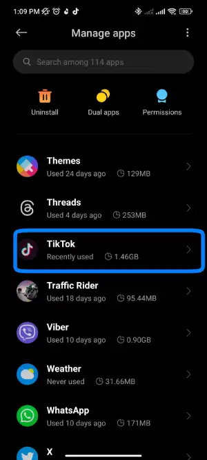 Tap On The TikTok App