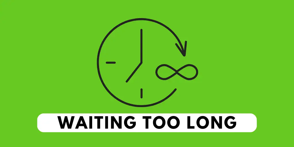 Waiting too long after requesting a reset link