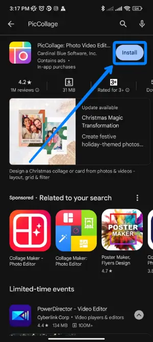 Step 1: Install PicCollage On Your Device